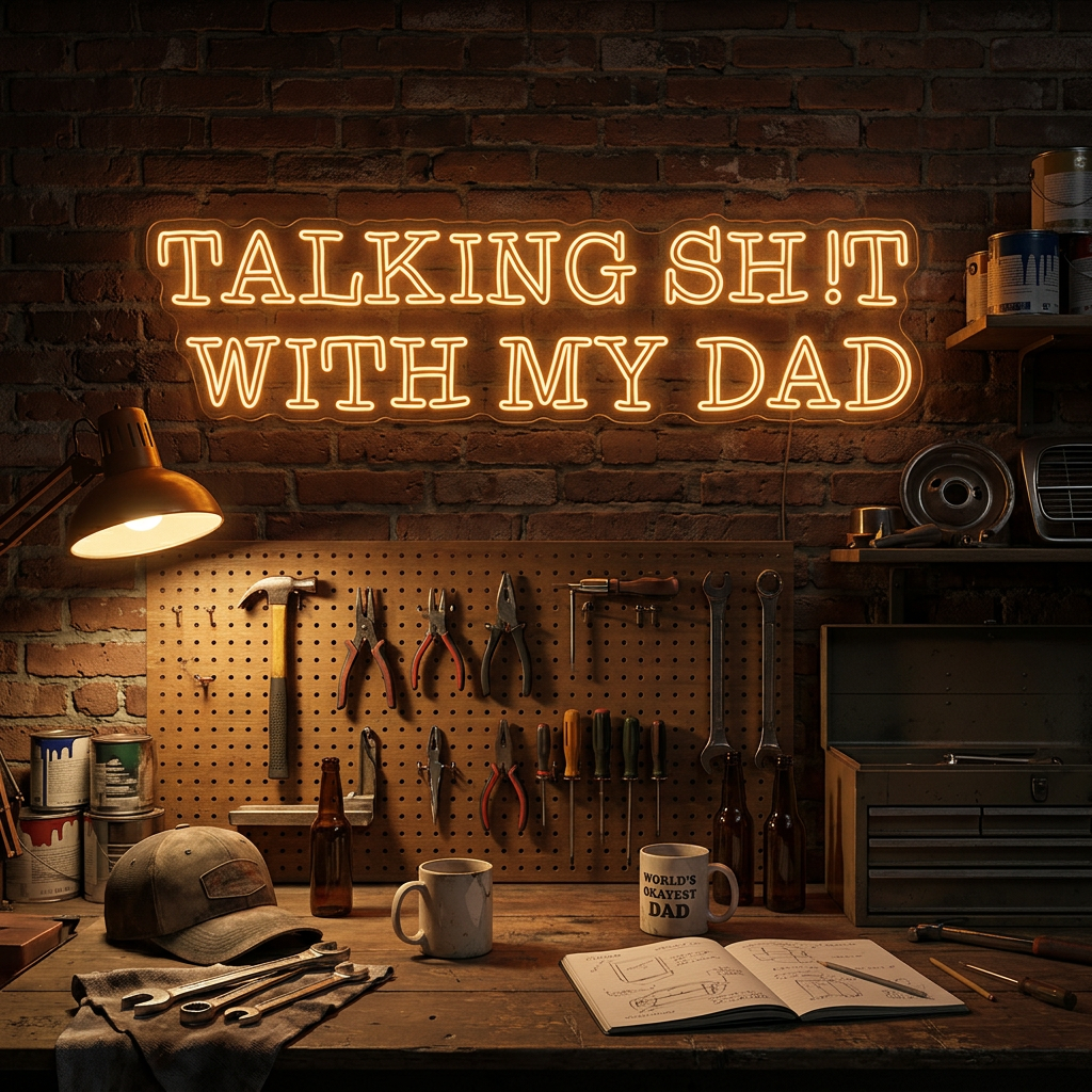 Custom Neon: TALKING SH!T ...