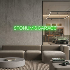 Custom Neon: STONUM'S GARAGE