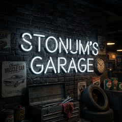 Custom Neon: STONUM'S GARAGE
