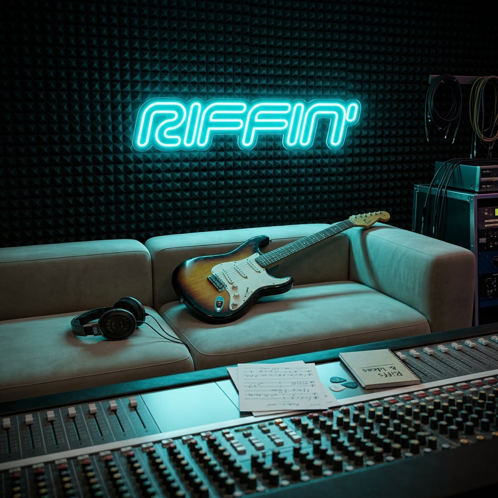 Custom Neon: Riffin'
