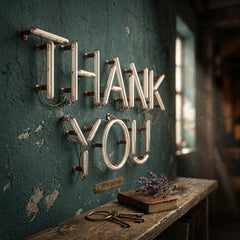 Custom Neon: Thank you