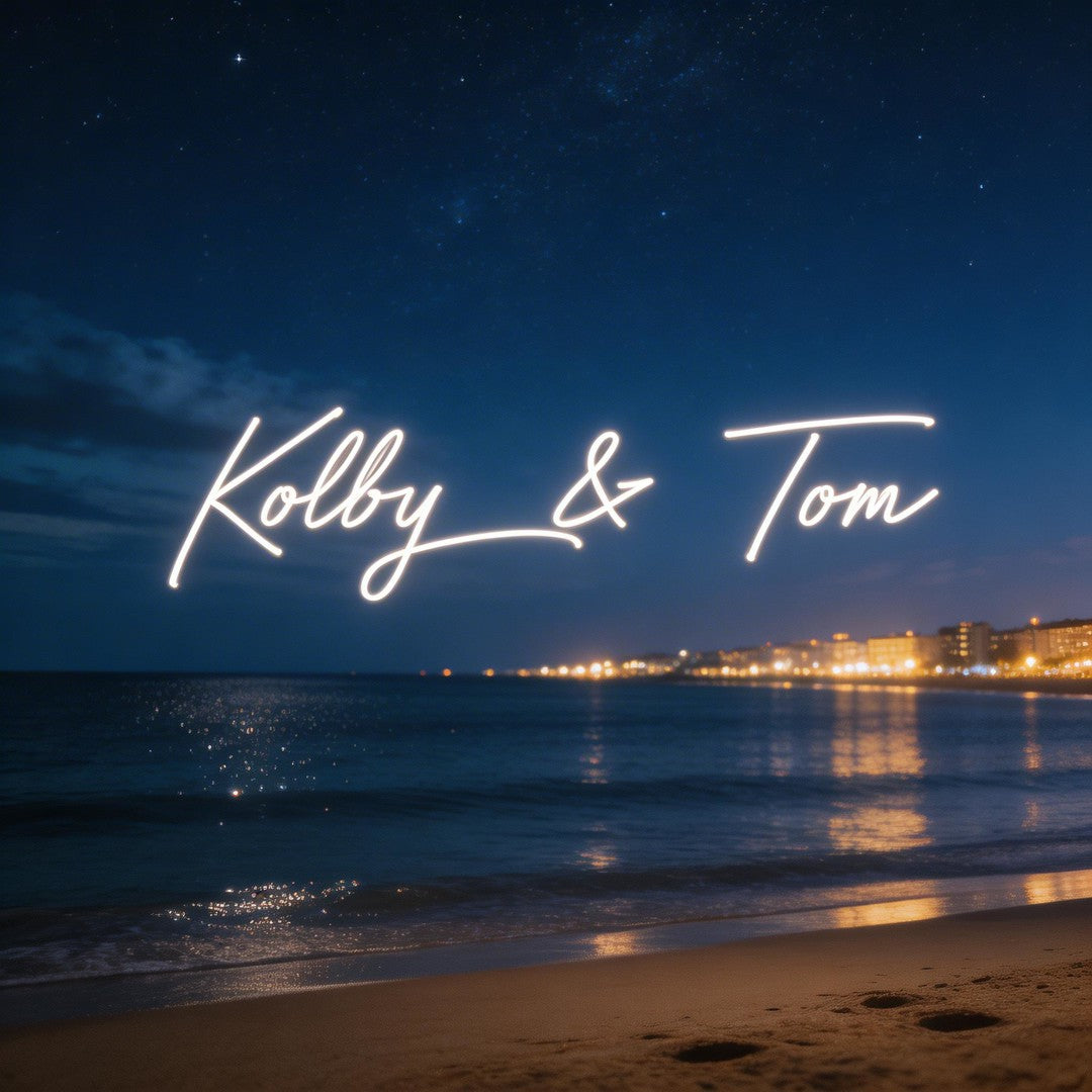 Custom Neon: Kolby & Tom