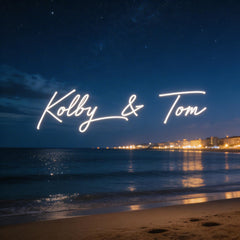 Custom Neon: Kolby & Tom
