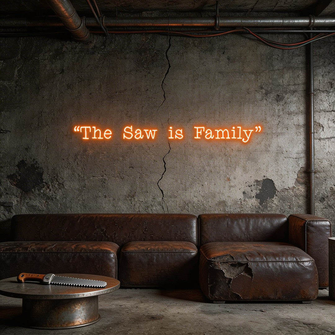 Custom Neon: “The Saw is F...