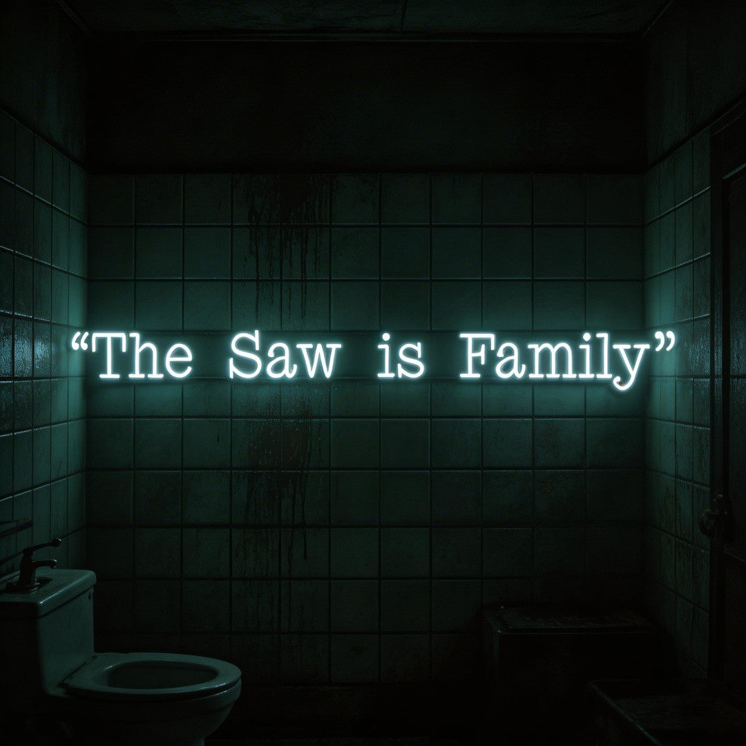 Custom Neon: “The Saw is F...