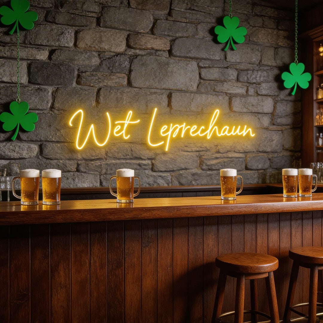 Custom Neon: Wet Leprechaun