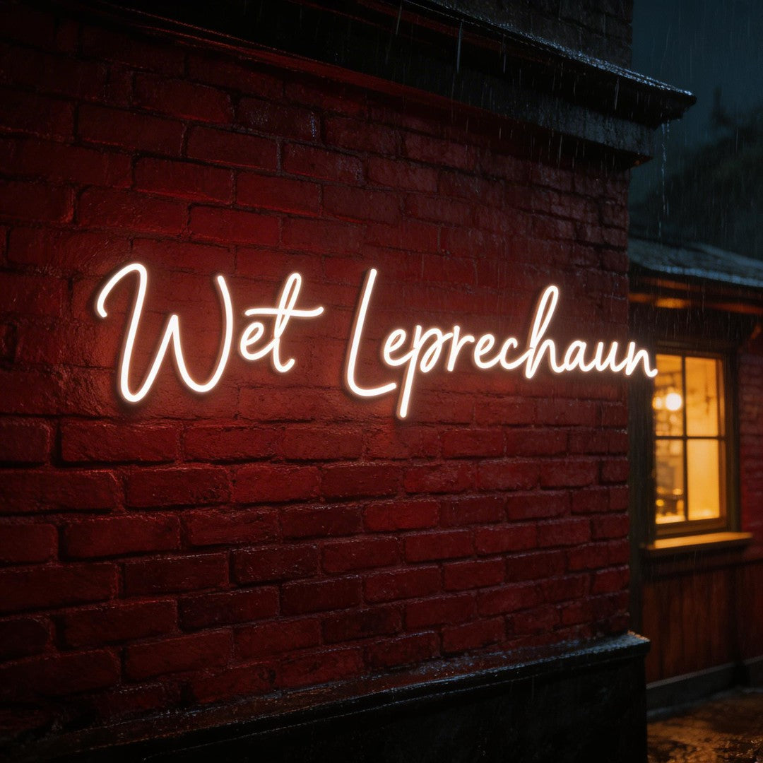 Custom Neon: Wet Leprechaun