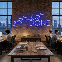 Get Shit Done Led Neon Sign Light