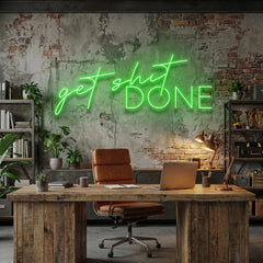 Get Shit Done Led Neon Sign Light