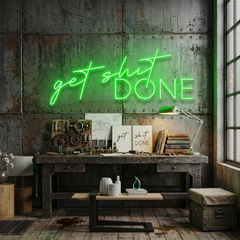 Get Shit Done Led Neon Sign Light