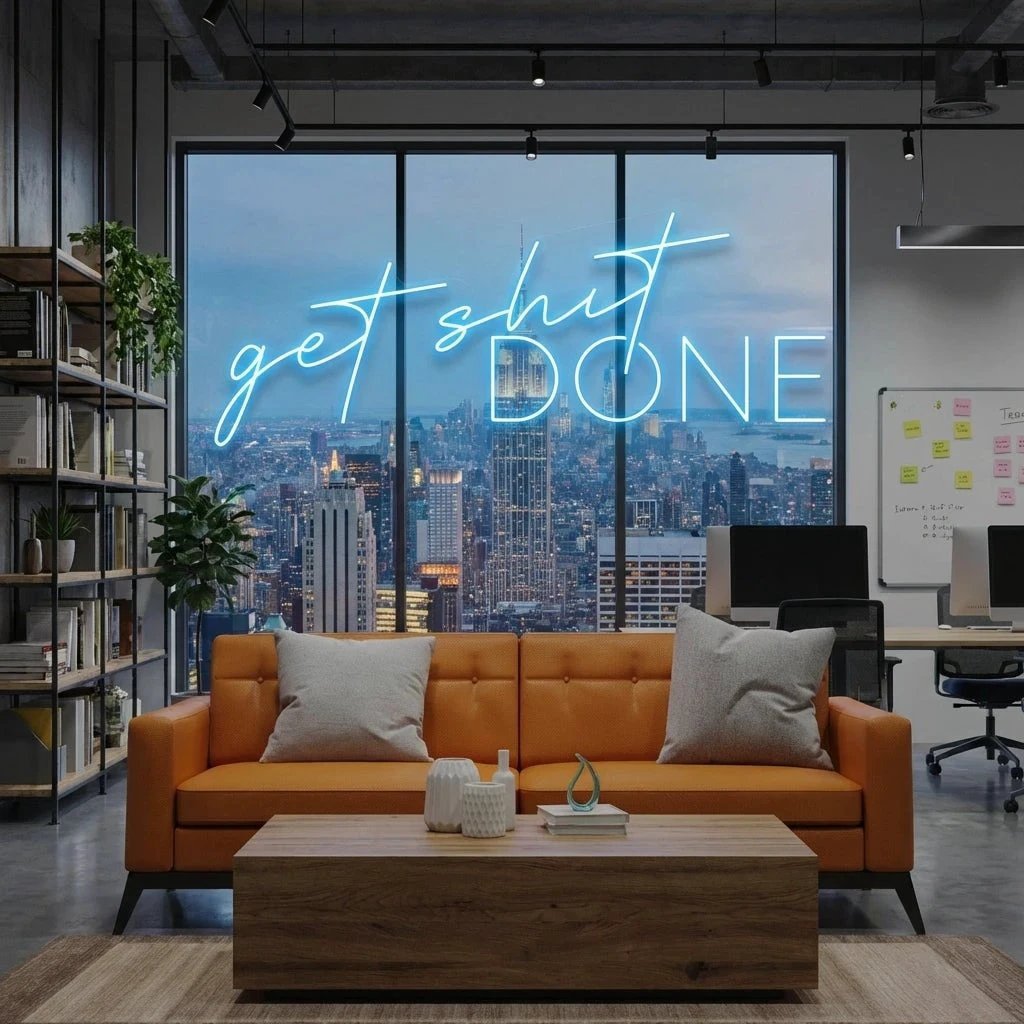 Get Shit Done Led Neon Sign Light