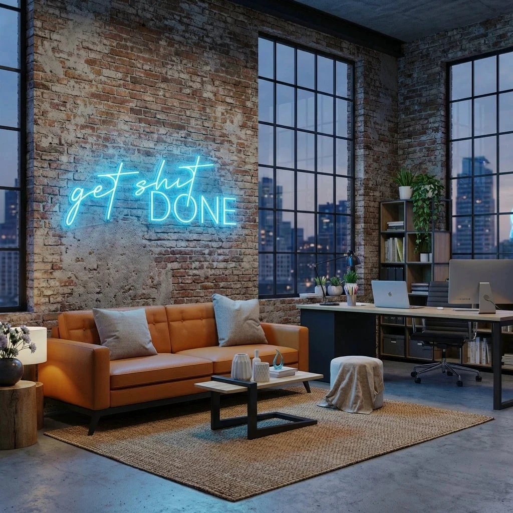 Get Shit Done Led Neon Sign Light
