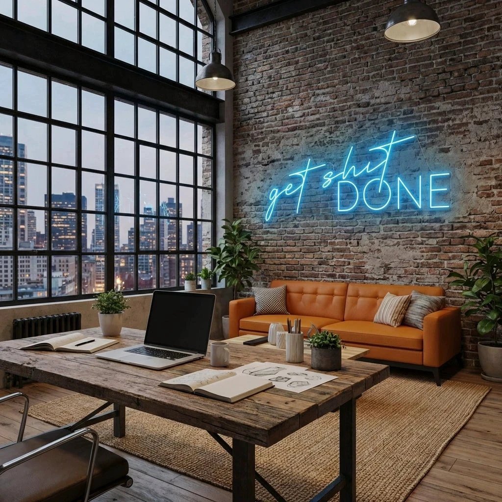 Get Shit Done Led Neon Sign Light