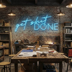 Get Shit Done Led Neon Sign Light