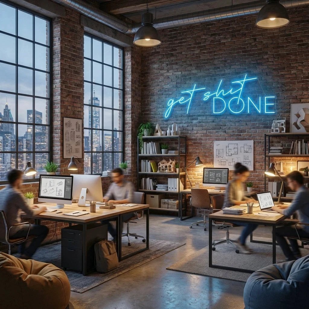 Get Shit Done Led Neon Sign Light