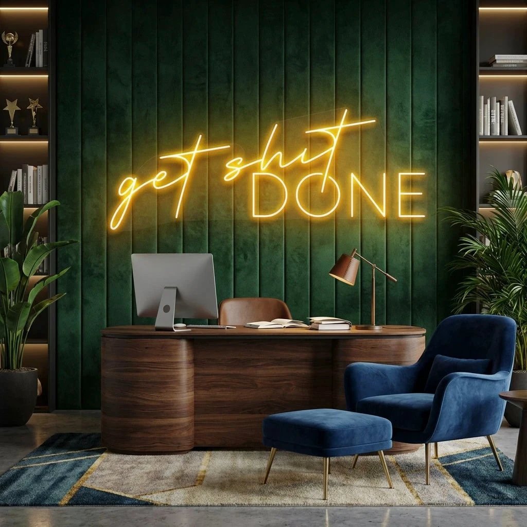 Get Shit Done Led Neon Sign Light
