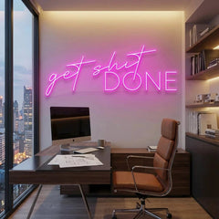 Get Shit Done Led Neon Sign Light