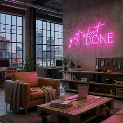 Get Shit Done Led Neon Sign Light