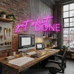 Get Shit Done Led Neon Sign Light