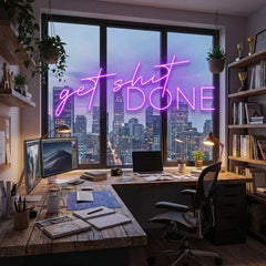 Get Shit Done Led Neon Sign Light