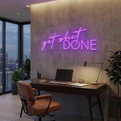 Get Shit Done Led Neon Sign Light