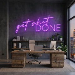 Get Shit Done Led Neon Sign Light