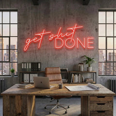 Get Shit Done Led Neon Sign Light