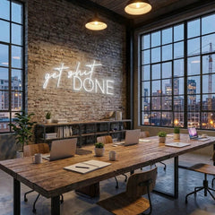 Get Shit Done Led Neon Sign Light