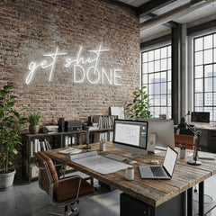 Get Shit Done Led Neon Sign Light