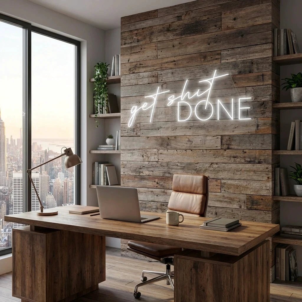 Get Shit Done Led Neon Sign Light