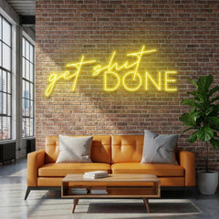 Get Shit Done Led Neon Sign Light
