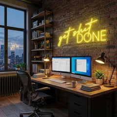 Get Shit Done Led Neon Sign Light