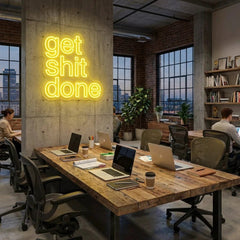 Get Shit Done Led Neon Sign Light