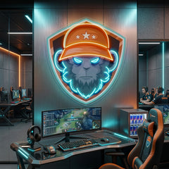 Gorilla Head LED Neon Sign Light Pop Art