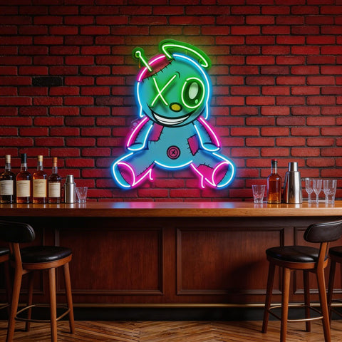 Graffiti Doll LED Neon Sign Light Pop Art