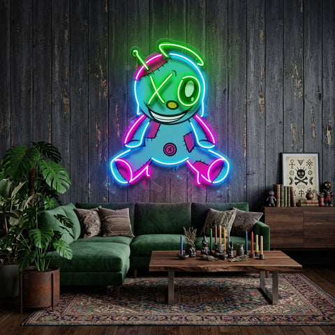 Graffiti Doll LED Neon Sign Light Pop Art
