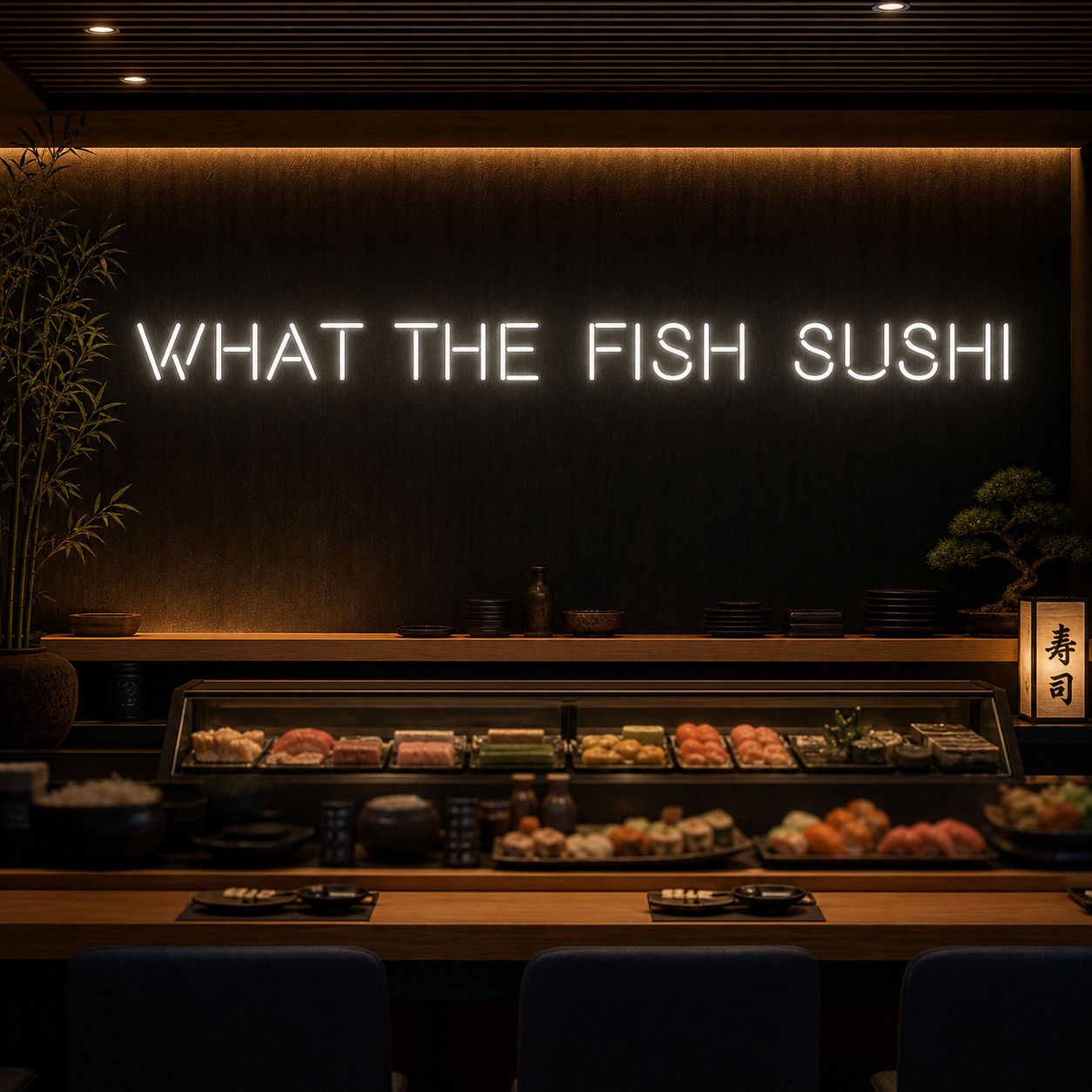 Custom Neon: What The Fish S...