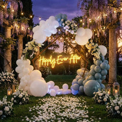 Neon Sign Wedding Backdrop, Happily Even After Led Neon Sign Light, Wedding decoration