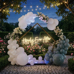 Neon Sign Wedding Backdrop, Happily Even After Led Neon Sign Light, Wedding decoration