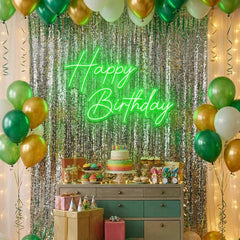 Happy Birthday Led Neon Sign Light