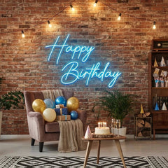 Happy Birthday Led Neon Sign Light