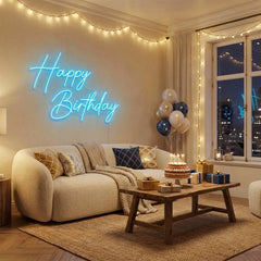 Happy Birthday Led Neon Sign Light