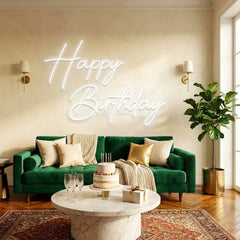 Happy Birthday Led Neon Sign Light