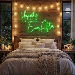 Happily Ever After Led Neon Sign Light