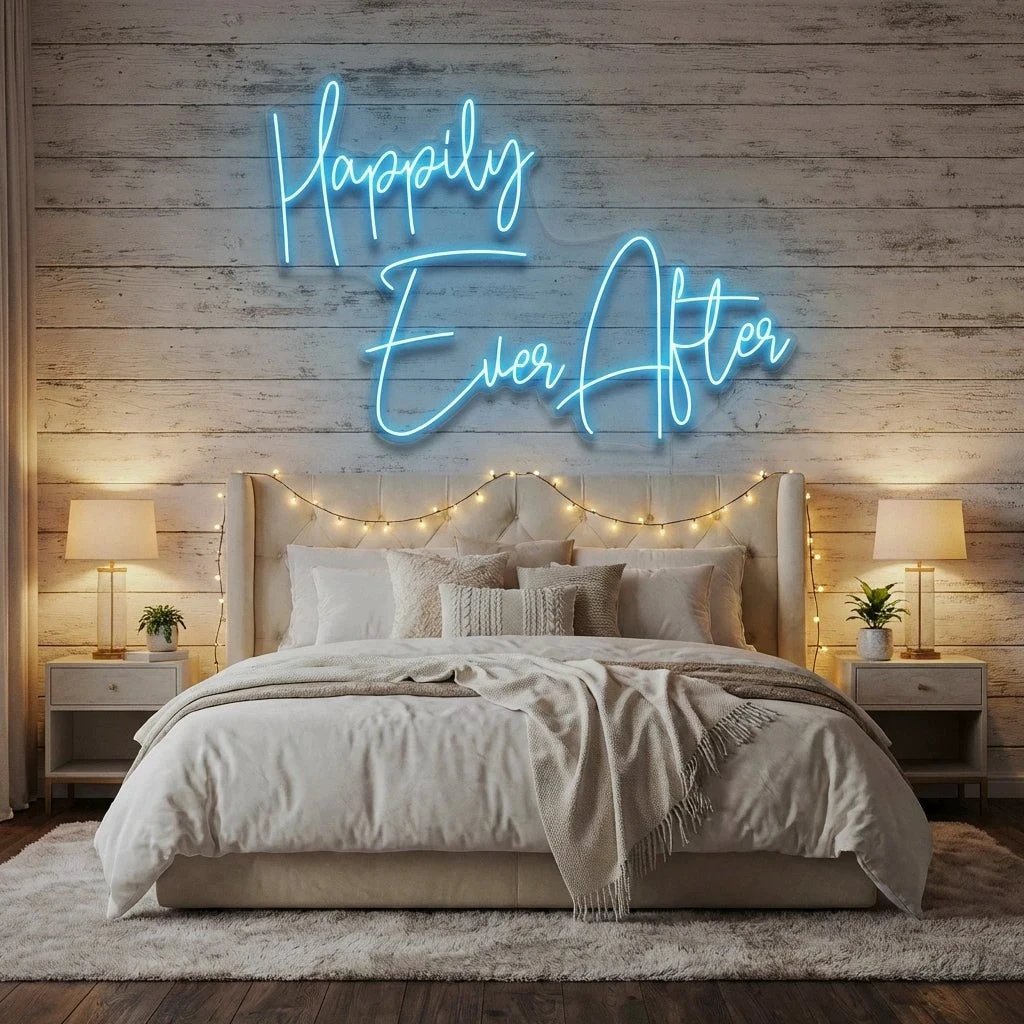 Happily Ever After Led Neon Sign Light