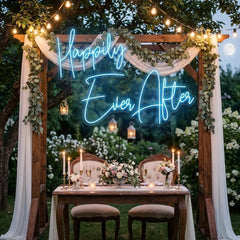 Happily Ever After Led Neon Sign Light