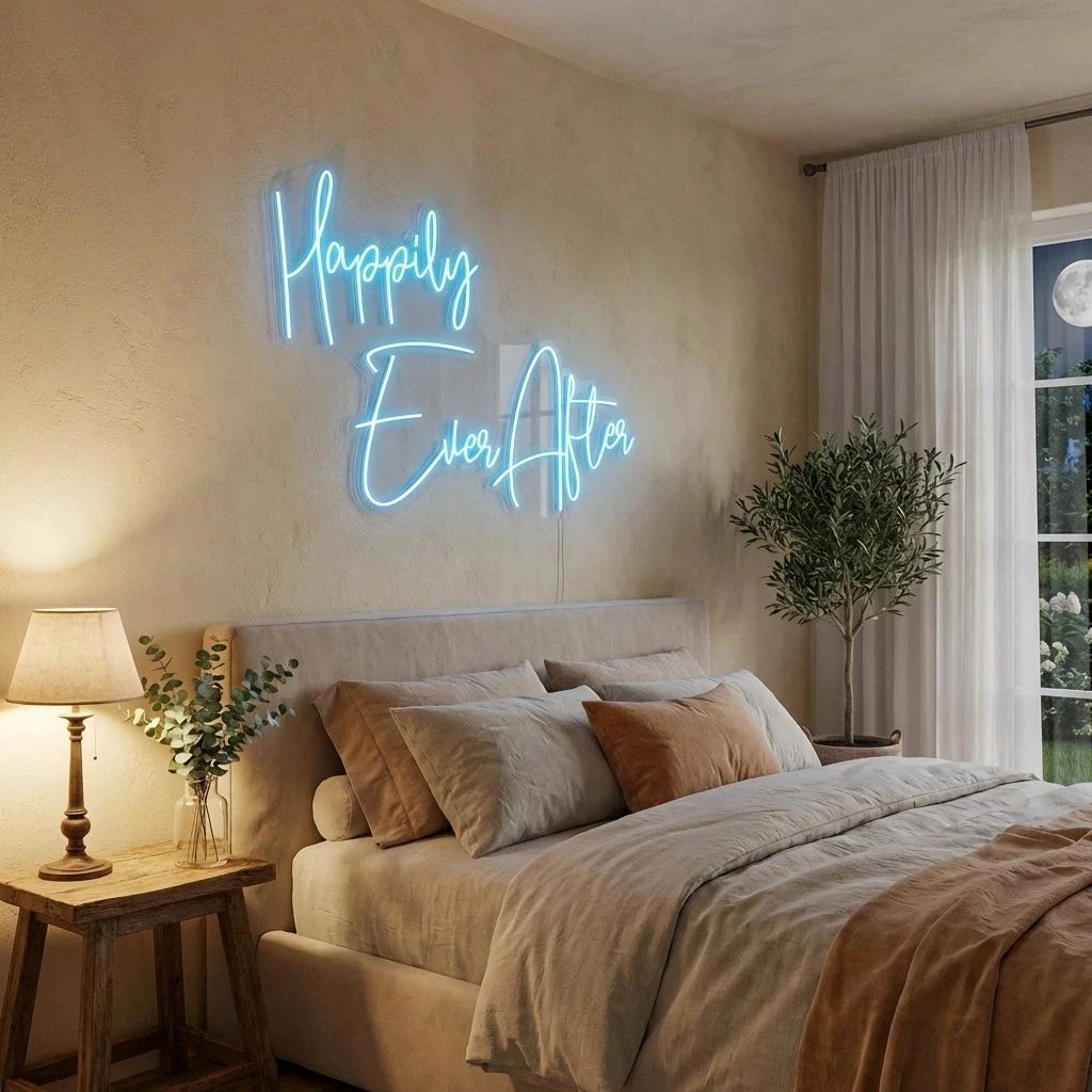Happily Ever After Led Neon Sign Light