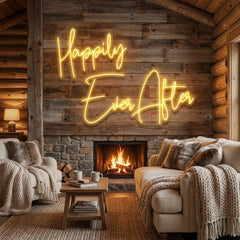 Happily Ever After Led Neon Sign Light