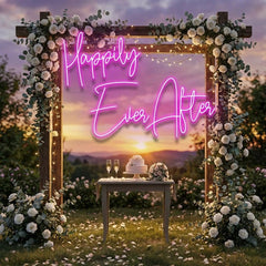 Happily Ever After Led Neon Sign Light