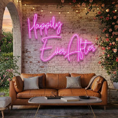 Happily Ever After Led Neon Sign Light